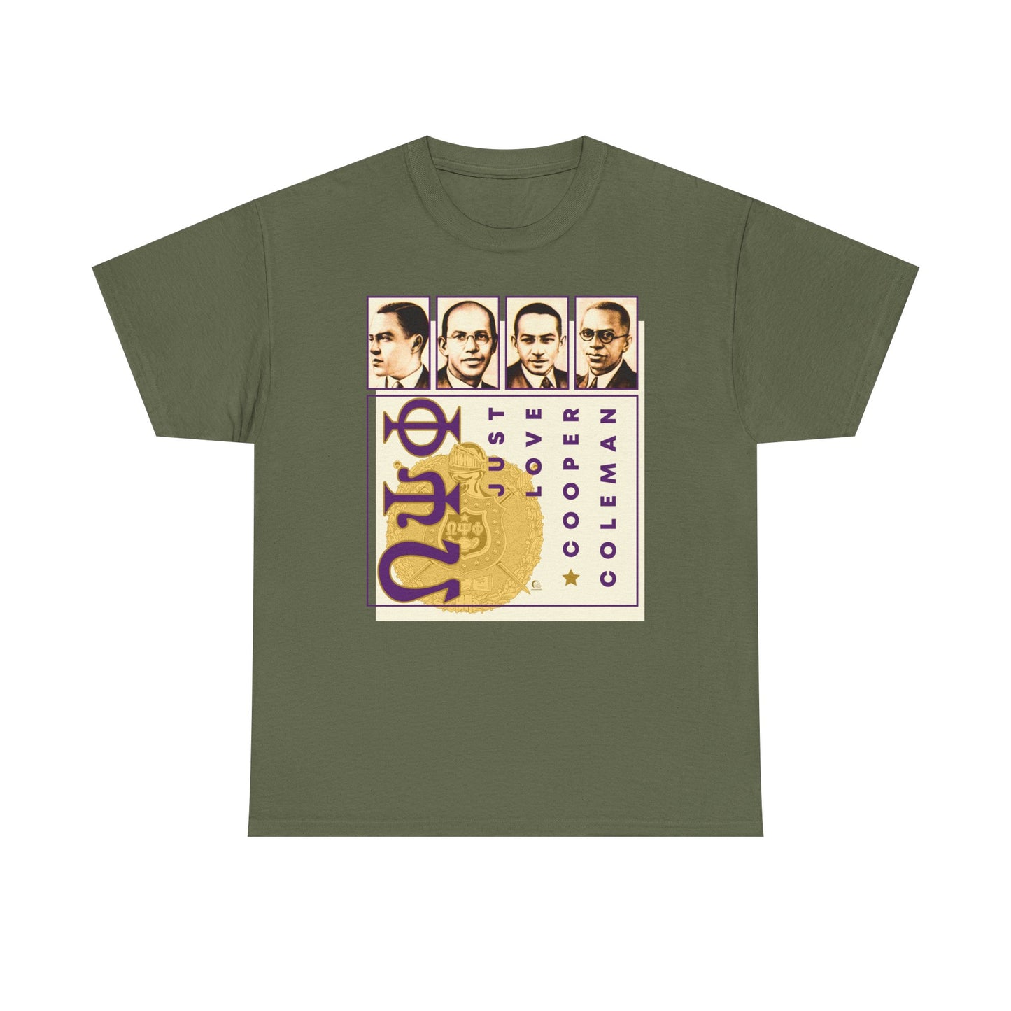 Founders Cards Omega Psi Phi - Unisex Heavy Cotton Tee