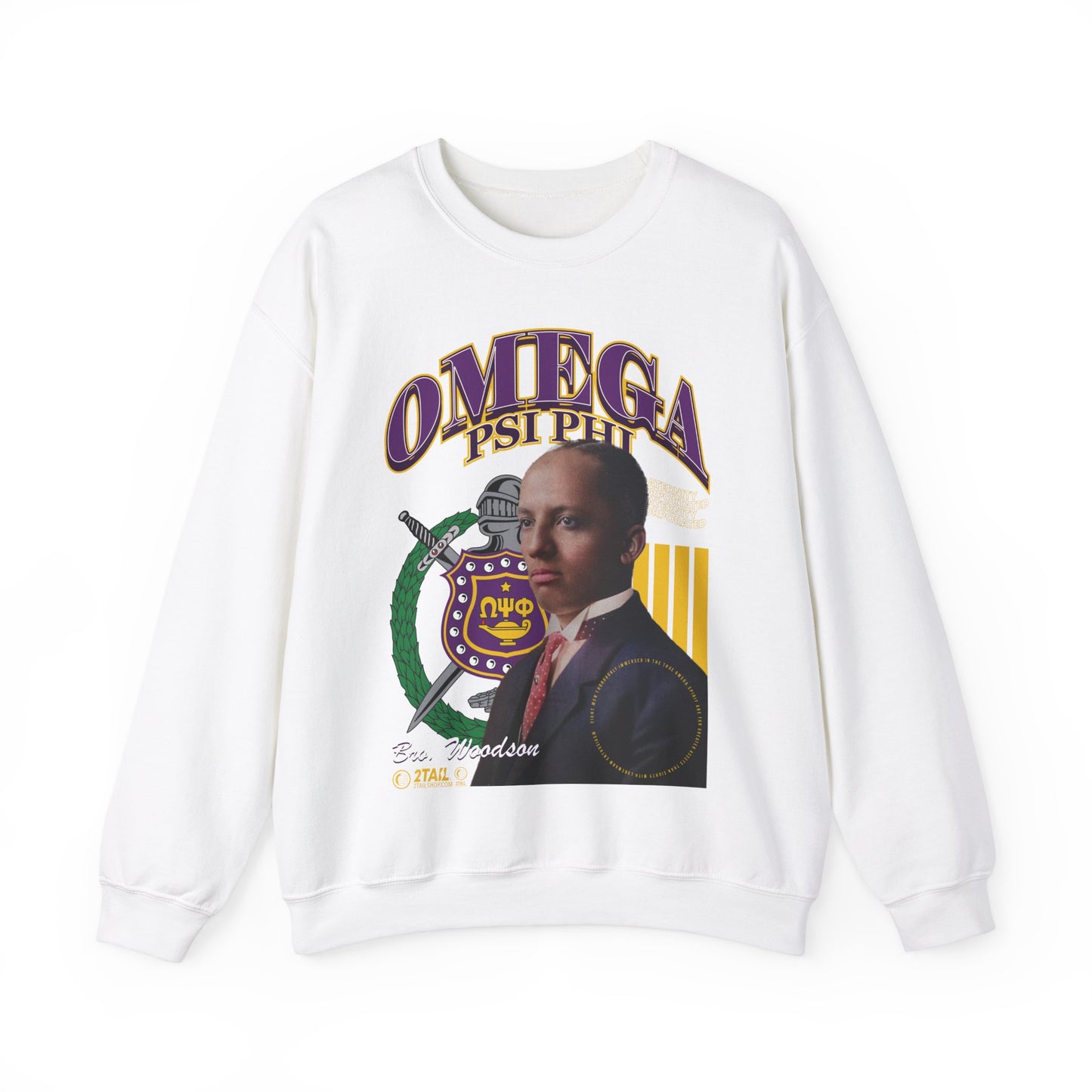 Omega Psi Phi Mr. Carter - Unisex Heavy Blend™ Crewneck Sweatshirt