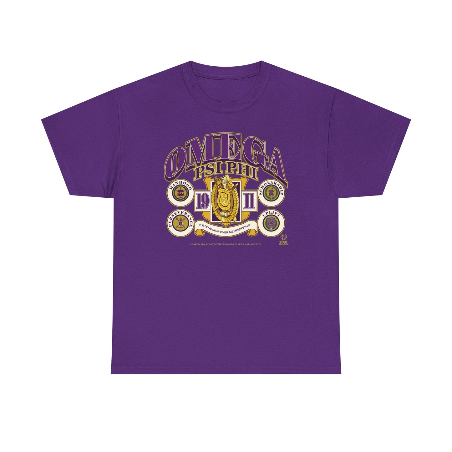 FOM Omega Psi Phi - Unisex Heavy Cotton Tee