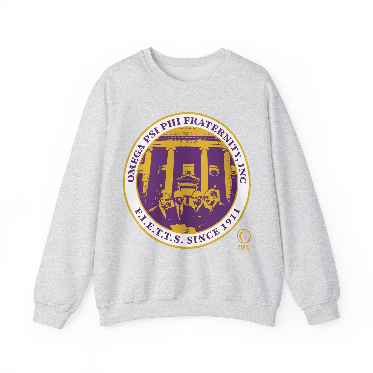 The Foundation of Omega Psi Phi - Unisex Heavy Blend™ Crewneck Sweatshirt
