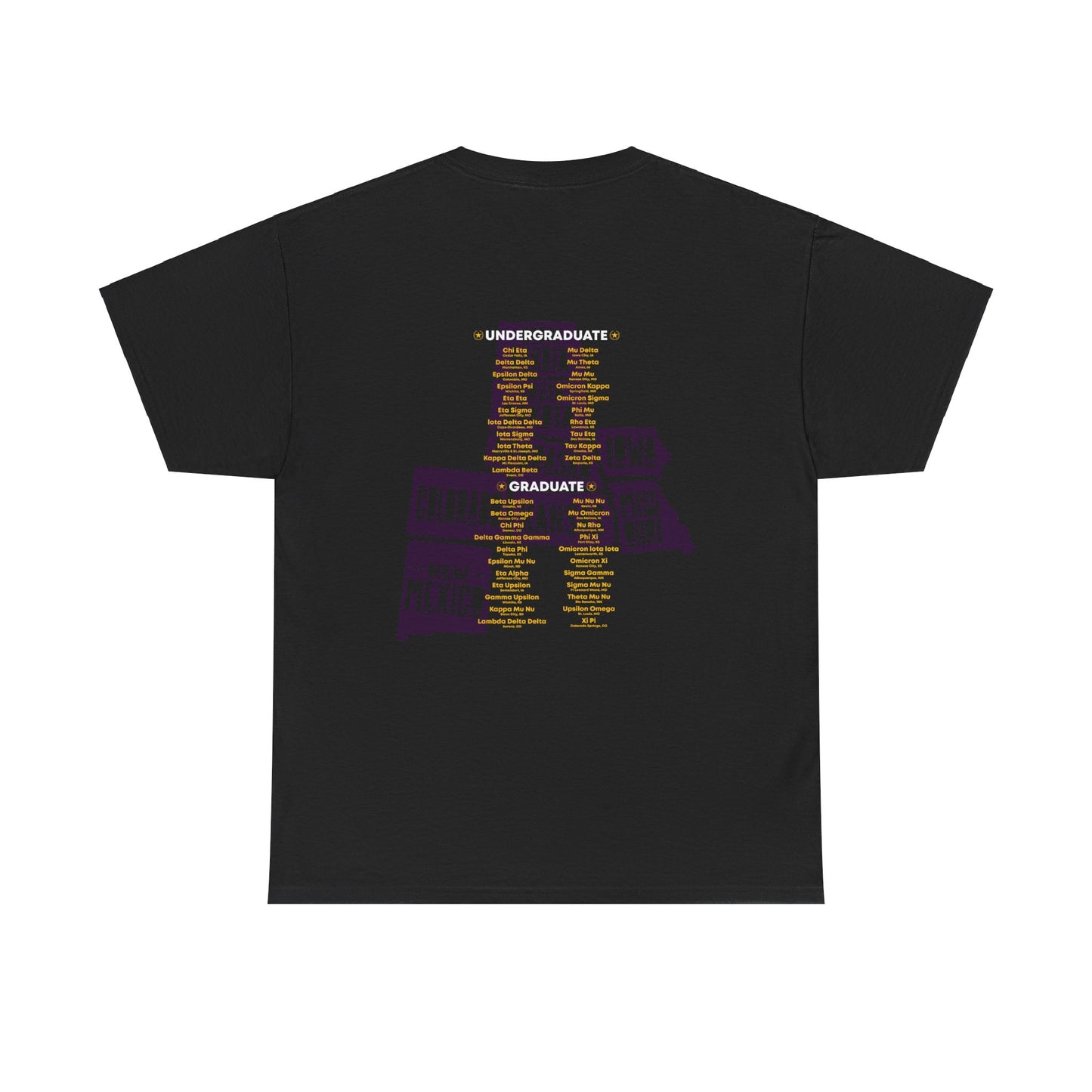 Heavyw8 Eighth District of Omega Psi Phi - Unisex Heavy Cotton Tee