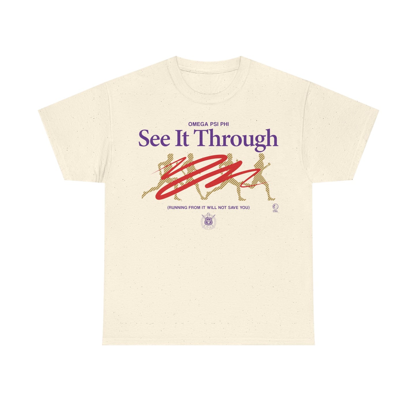See It Through to Omega Psi Phi - Unisex Heavy Cotton Tee