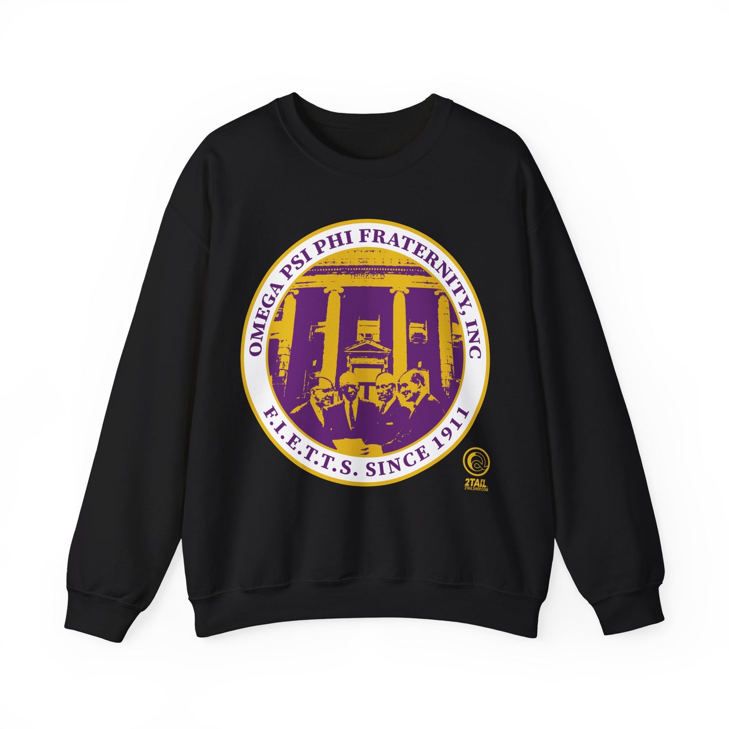 The Foundation of Omega Psi Phi - Unisex Heavy Blend™ Crewneck Sweatshirt