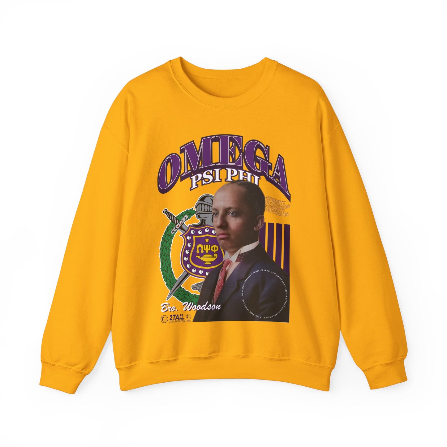 Omega Psi Phi Mr. Carter - Unisex Heavy Blend™ Crewneck Sweatshirt