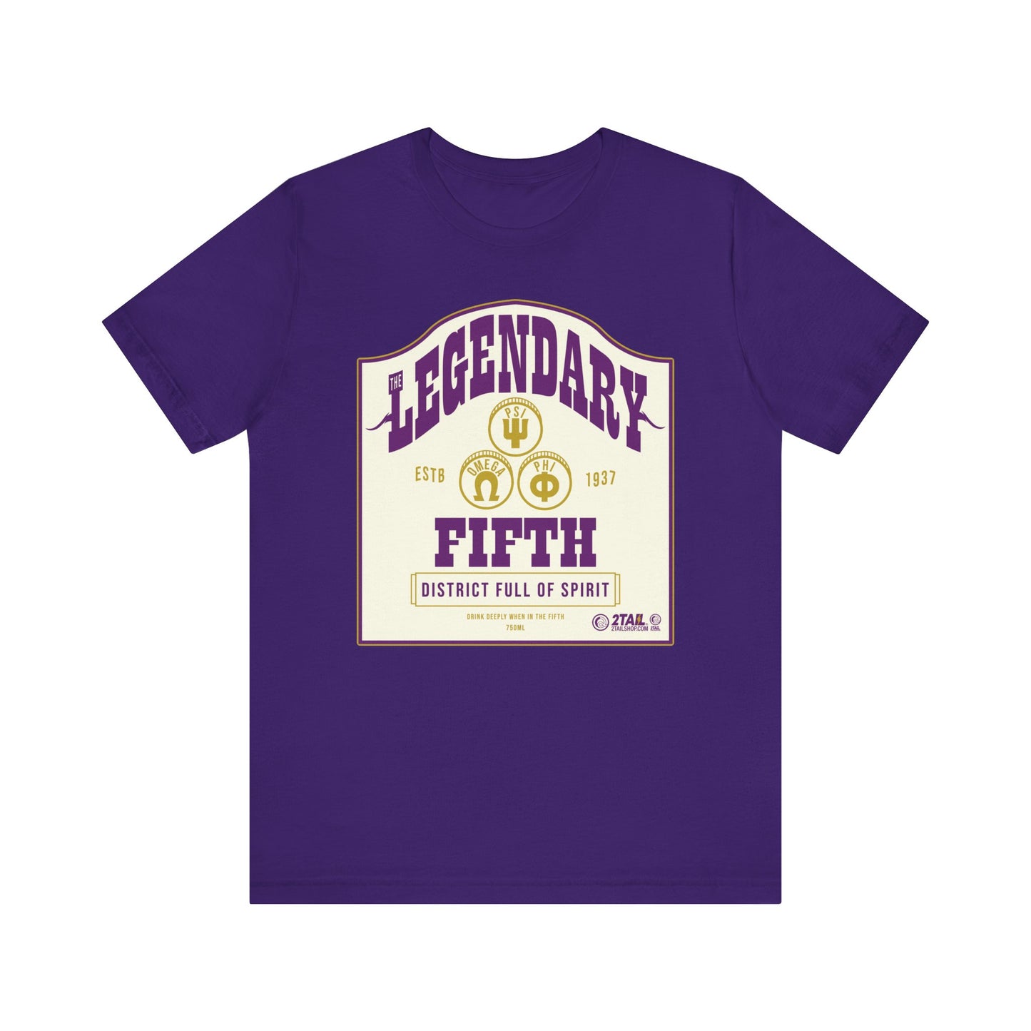 Omega Psi Phi Labeled Legendary - Unisex Jersey Short Sleeve Tee