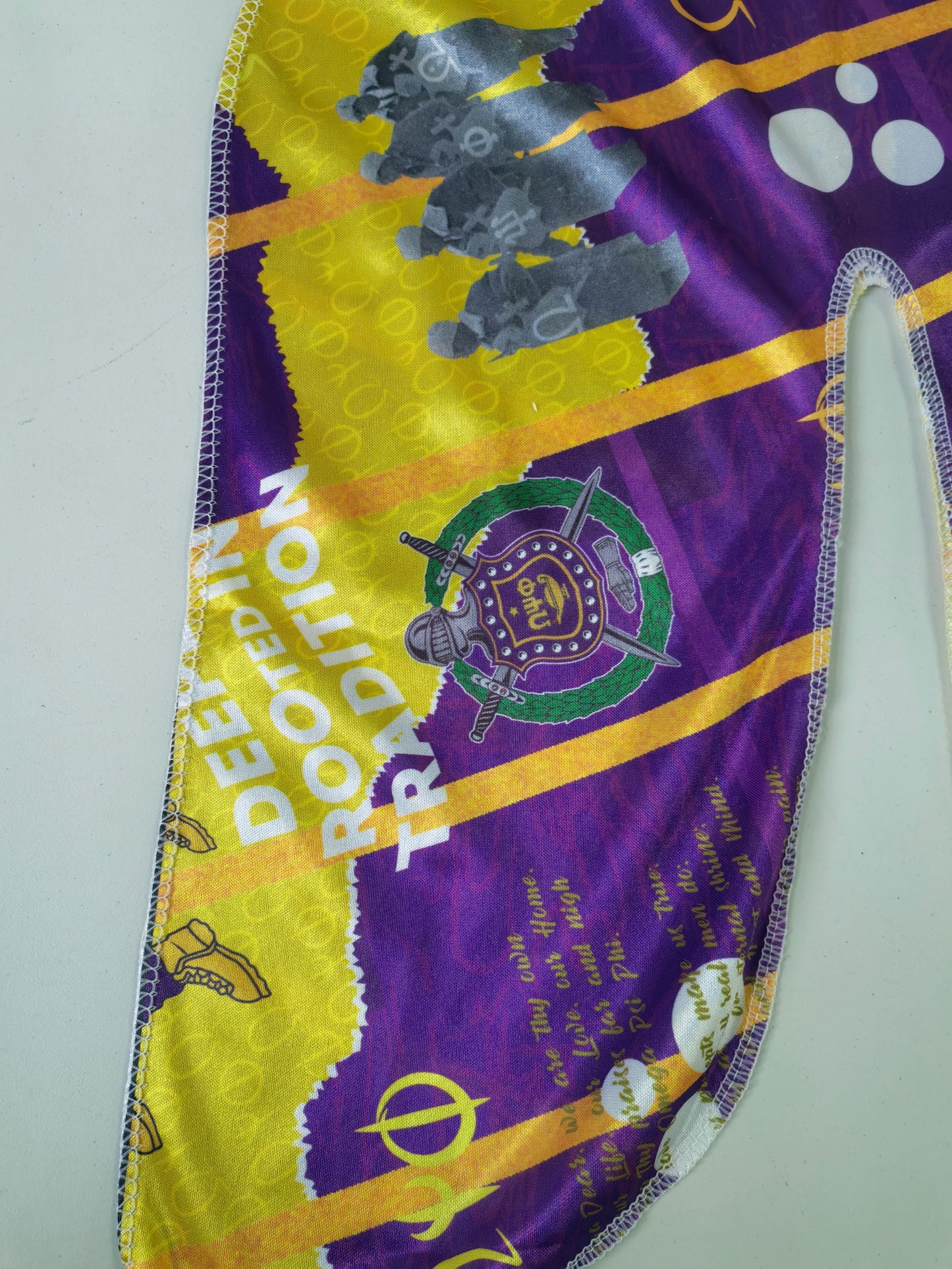 Omega Psi Phi Collage Print – Silk Durag