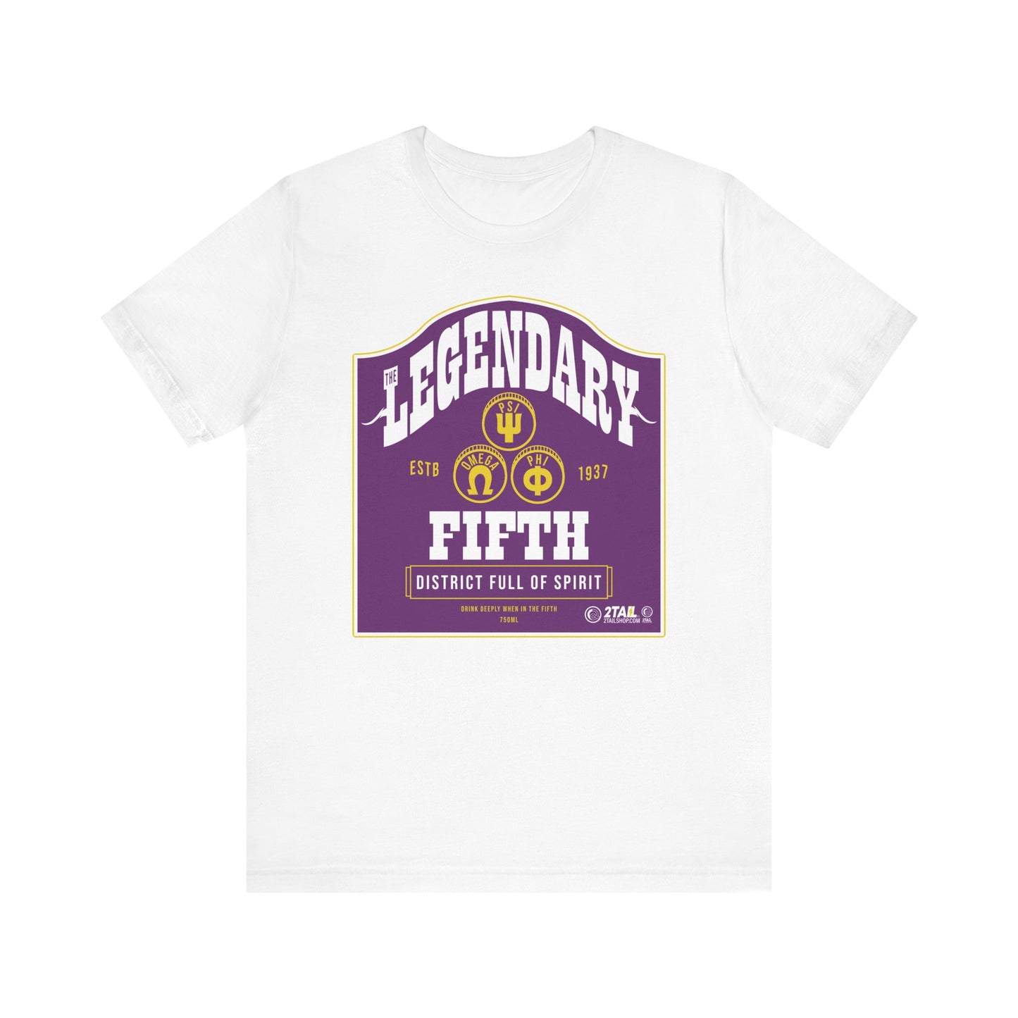 Omega Psi Phi Labeled Legendary - Unisex Jersey Short Sleeve Tee
