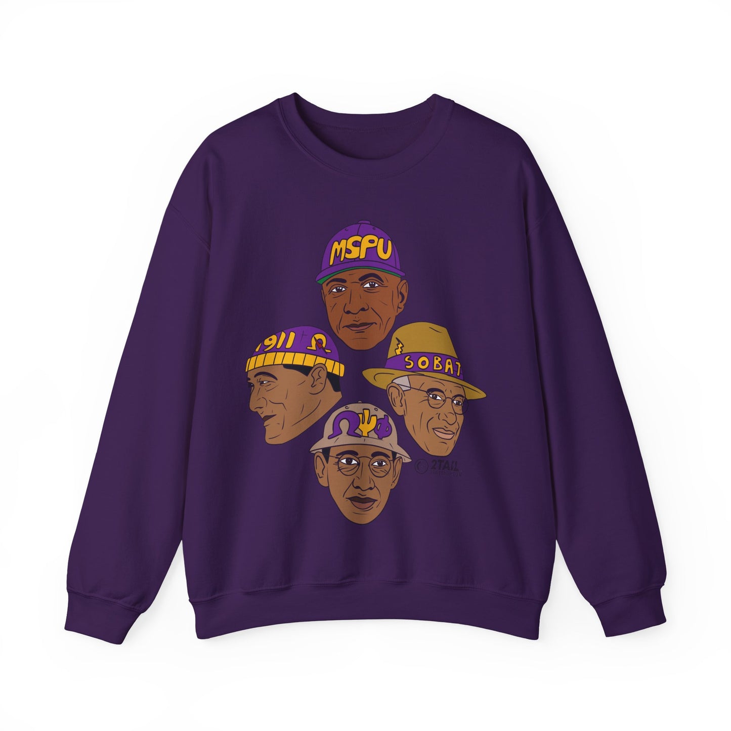 O Most Noblemen of Omega Psi Phi - Unisex Heavy Blend™ Crewneck Sweatshirt