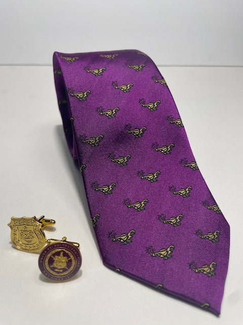 Ties of Omega Psi Phi - Bespoke Bruhz Neckties