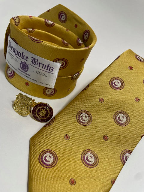 Ties of Omega Psi Phi - Bespoke Bruhz Neckties