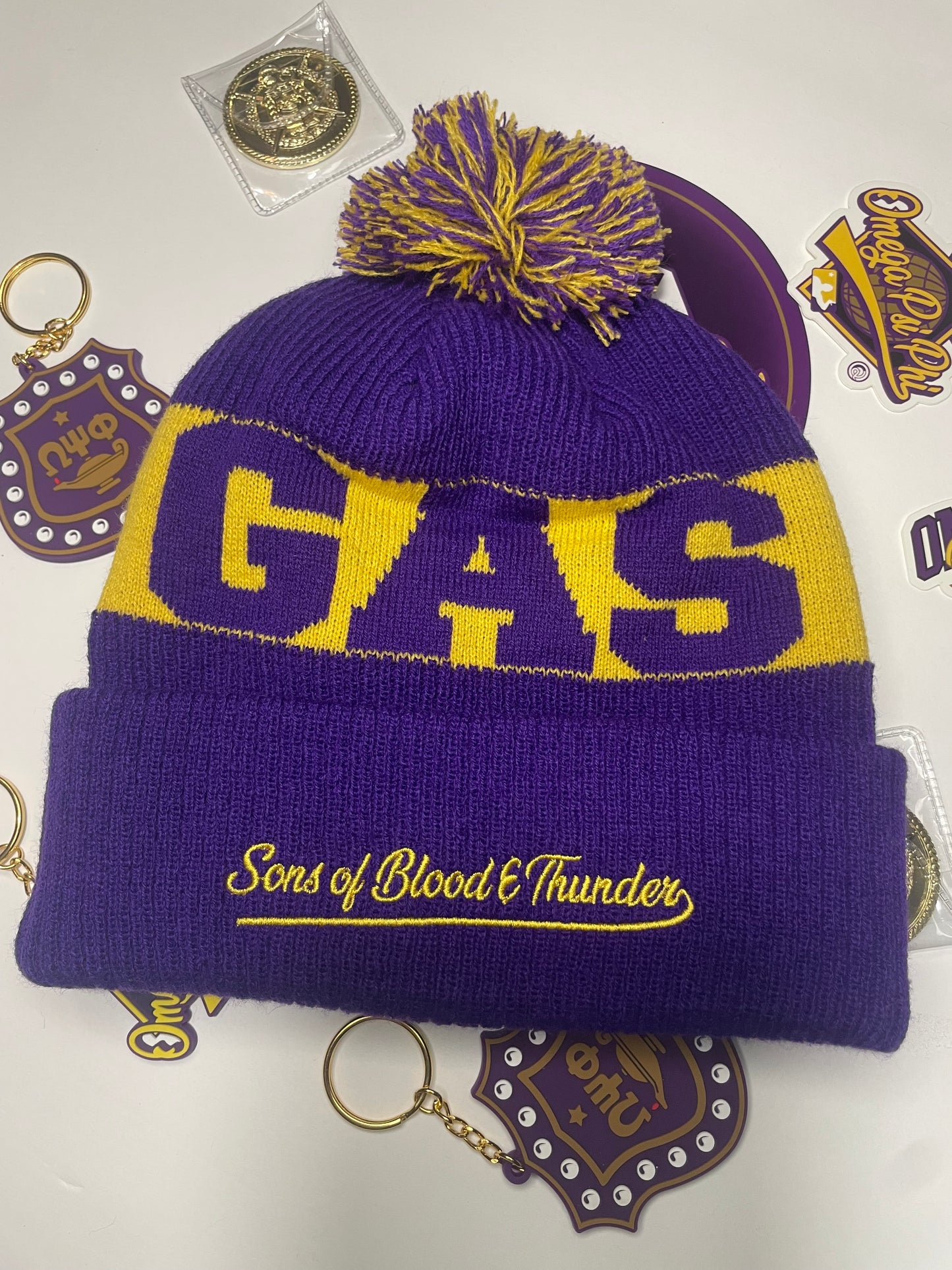 Omega Psi Phi Winter Knit Hat