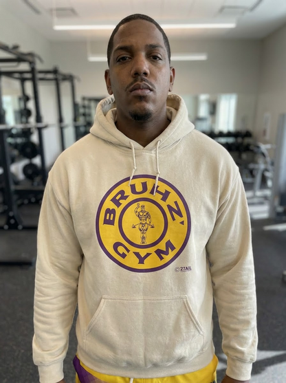 Bruhz' Gym Double Sided Multicolor - Unisex Heavy Blend™ Hooded Sweatshirt