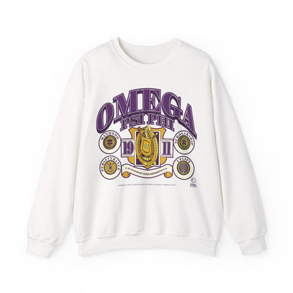 FOM Omega Psi Phi - Unisex Heavy Blend™ Crewneck Sweatshirt