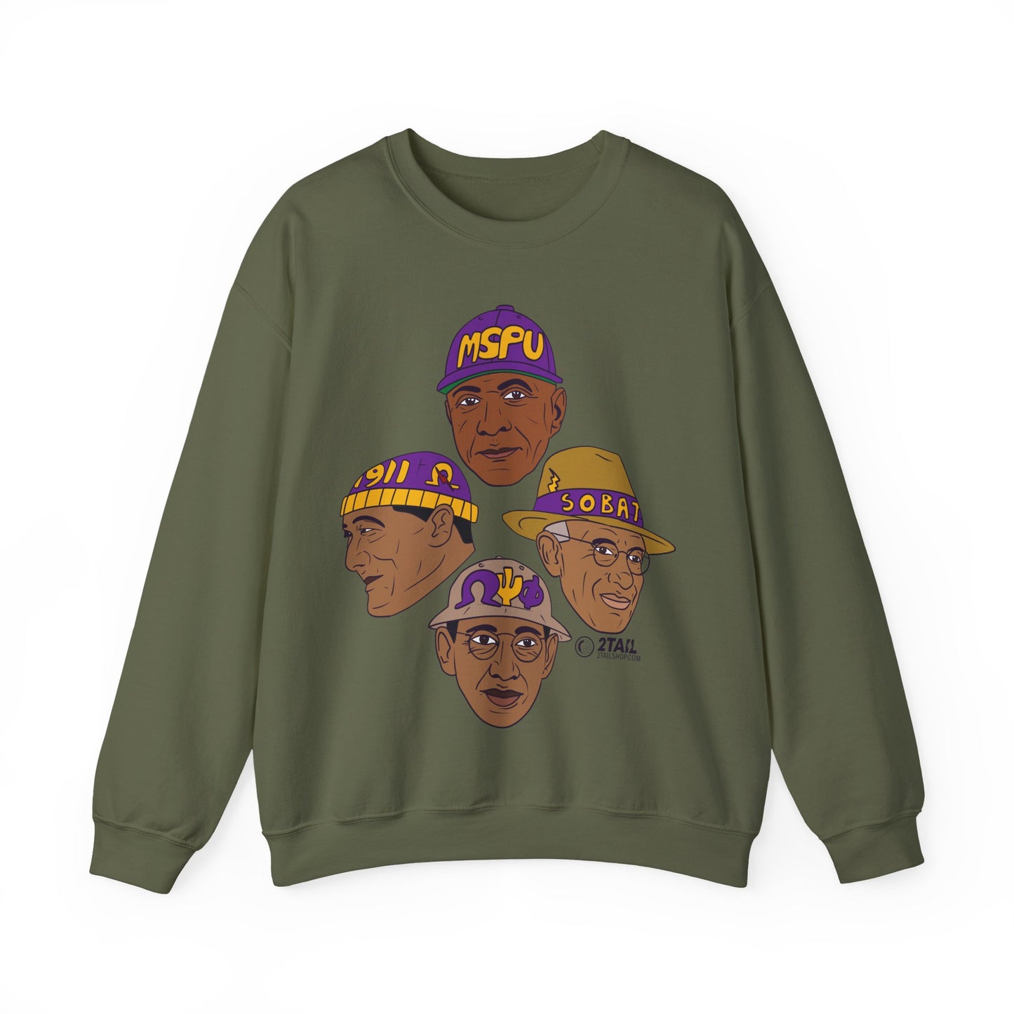 O Most Noblemen of Omega Psi Phi - Unisex Heavy Blend™ Crewneck Sweatshirt