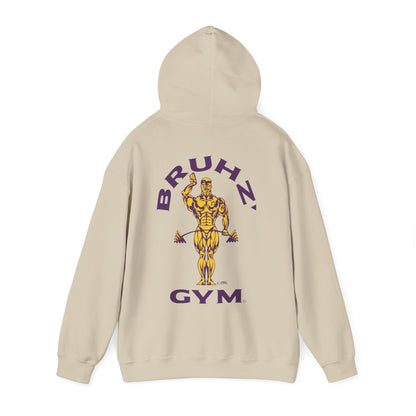 Bruhz' Gym Double Sided Multicolor - Unisex Heavy Blend™ Hooded Sweatshirt