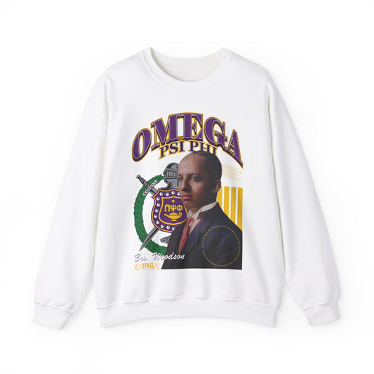 Omega Psi Phi Mr. Carter - Unisex Heavy Blend™ Crewneck Sweatshirt