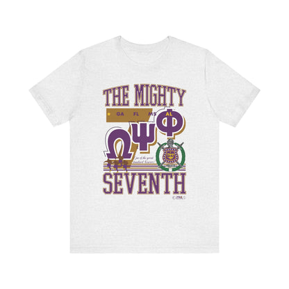 Seventh District of Omega Psi Phi - Unisex Jersey Short Sleeve Tee