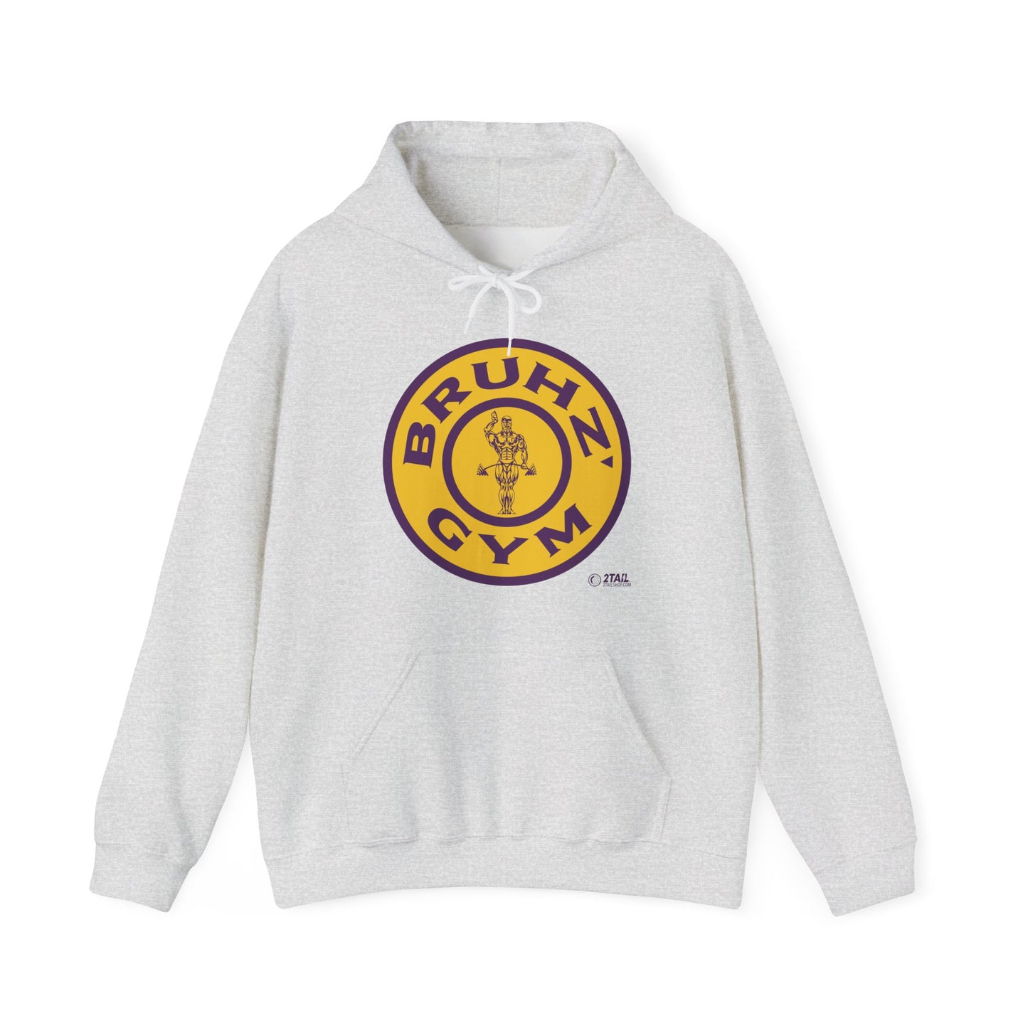 Bruhz' Gym Double Sided Multicolor - Unisex Heavy Blend™ Hooded Sweatshirt