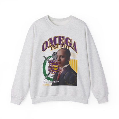Omega Psi Phi Mr. Carter - Unisex Heavy Blend™ Crewneck Sweatshirt