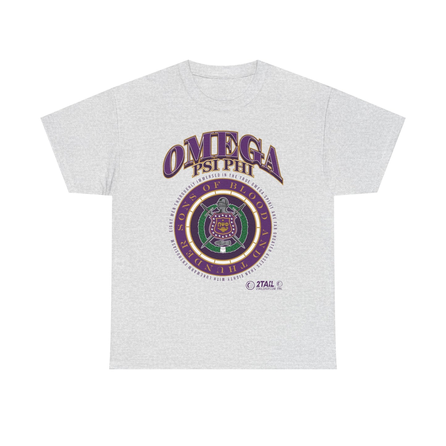 Wheel of Omega - Unisex Heavy Cotton Tee