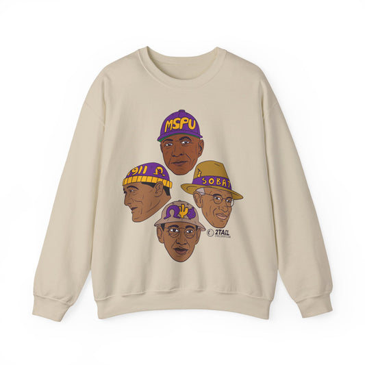 O Most Noblemen of Omega Psi Phi - Unisex Heavy Blend™ Crewneck Sweatshirt