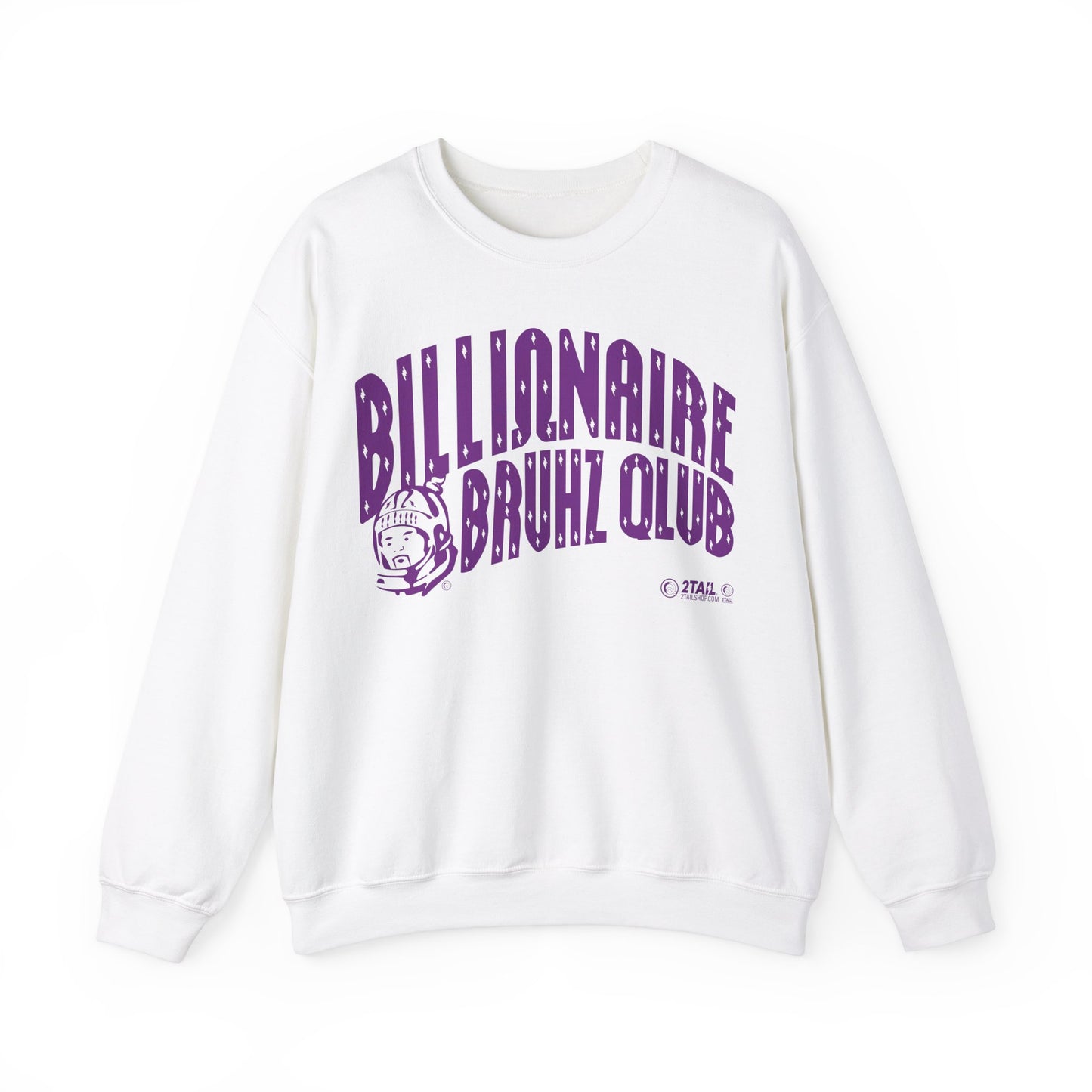 Bruhz Qlub Omega Psi Phi - Unisex Heavy Blend™ Crewneck Sweatshirt