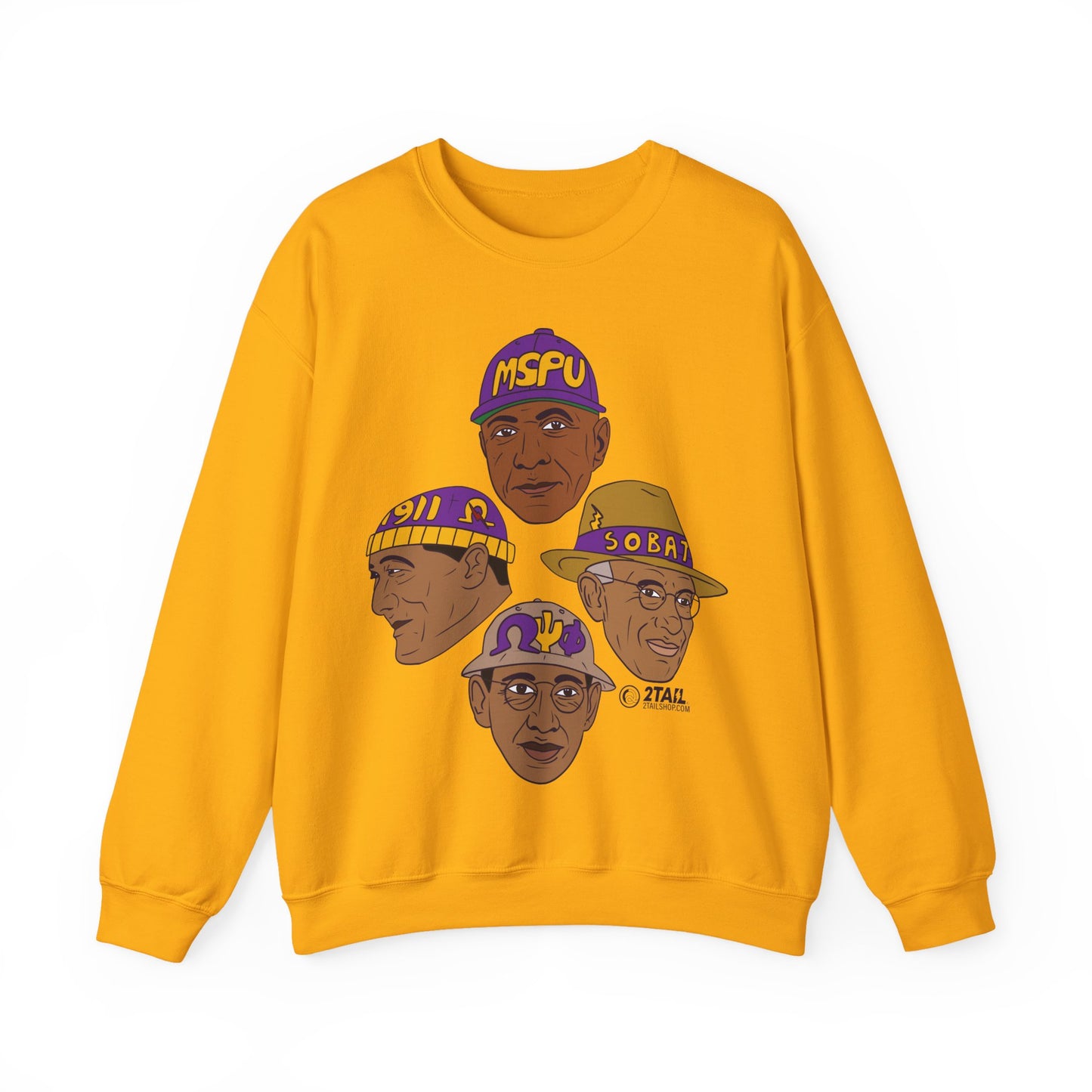 O Most Noblemen of Omega Psi Phi - Unisex Heavy Blend™ Crewneck Sweatshirt