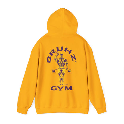 Bruhz' Gym Double Sided Multicolor - Unisex Heavy Blend™ Hooded Sweatshirt