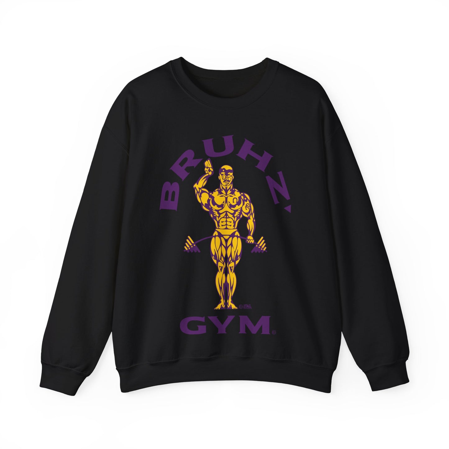 Bruhz' Gym Multi Color - Unisex Heavy Blend™ Crewneck Sweatshirt