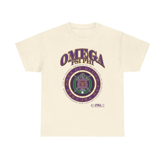 Wheel of Omega - Unisex Heavy Cotton Tee