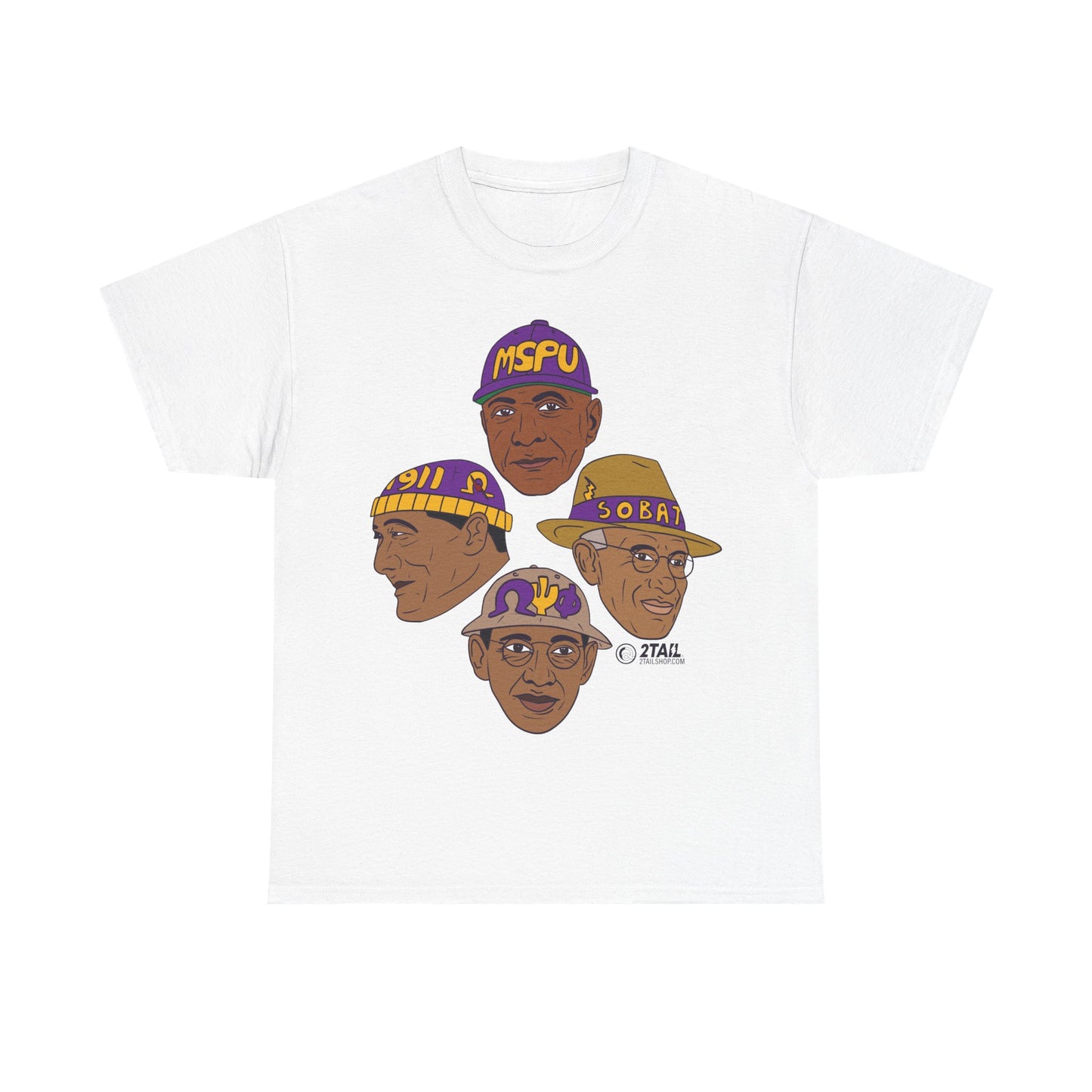 O Most Noblemen of Omega Psi Phi - Unisex Heavy Cotton Tee