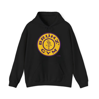Bruhz' Gym Double Sided Multicolor - Unisex Heavy Blend™ Hooded Sweatshirt