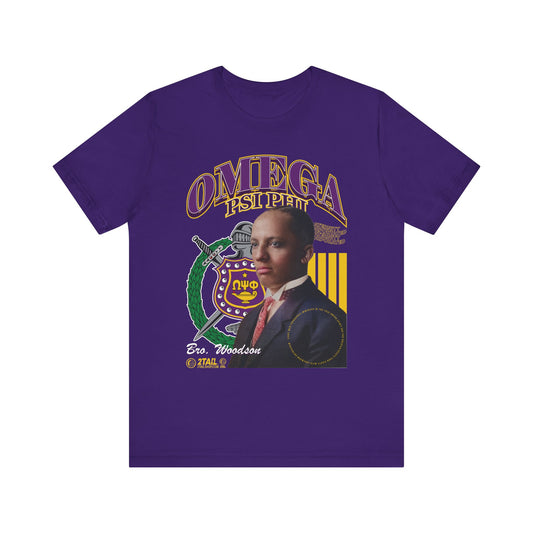 Omega Psi Phi Mr. Carter - Unisex Jersey Short Sleeve Tee