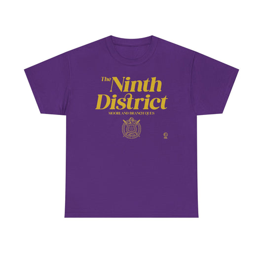 ClassiQ Ninth District of Omega Psi Phi - Unisex Heavy Cotton Tee