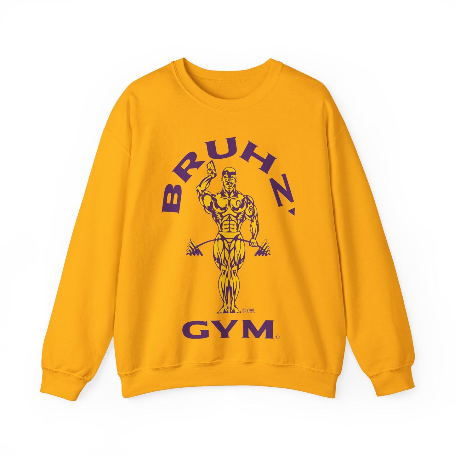 Bruhz' Gym Multi Color - Unisex Heavy Blend™ Crewneck Sweatshirt