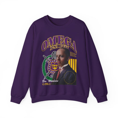 Omega Psi Phi Mr. Carter - Unisex Heavy Blend™ Crewneck Sweatshirt