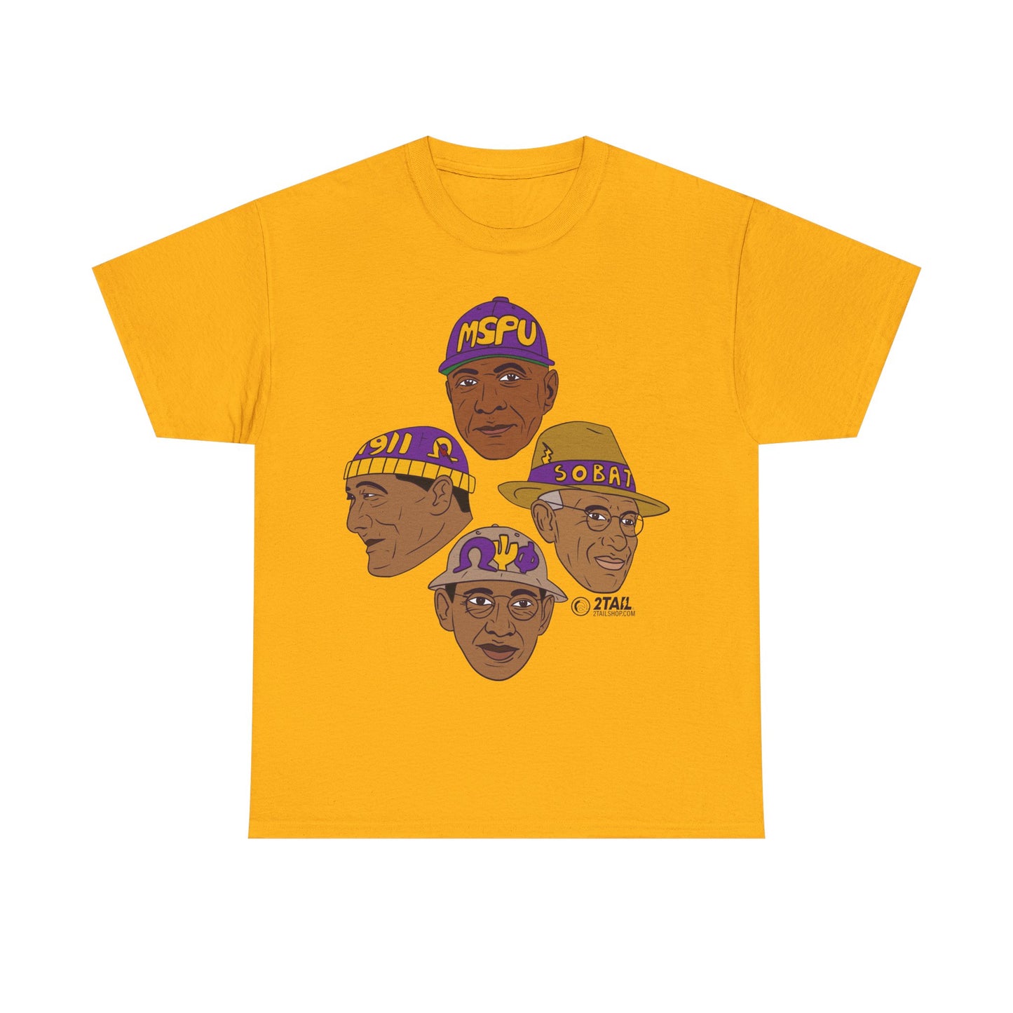 O Most Noblemen of Omega Psi Phi - Unisex Heavy Cotton Tee