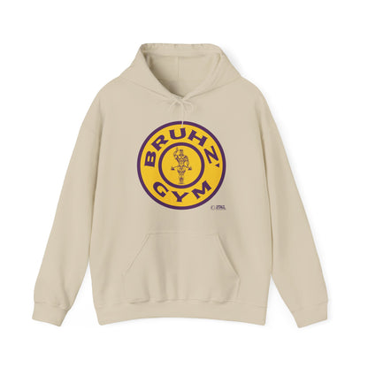 Bruhz' Gym Double Sided Multicolor - Unisex Heavy Blend™ Hooded Sweatshirt
