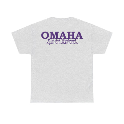 2026 Eighth District of Omega Psi Phi - Unisex Heavy Cotton Tee