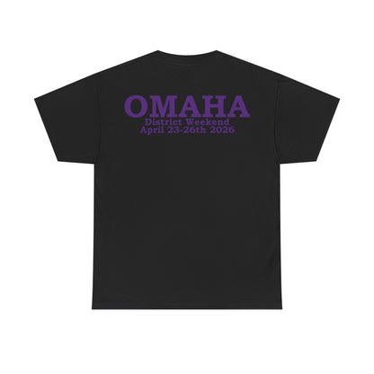 2026 Eighth District of Omega Psi Phi - Unisex Heavy Cotton Tee