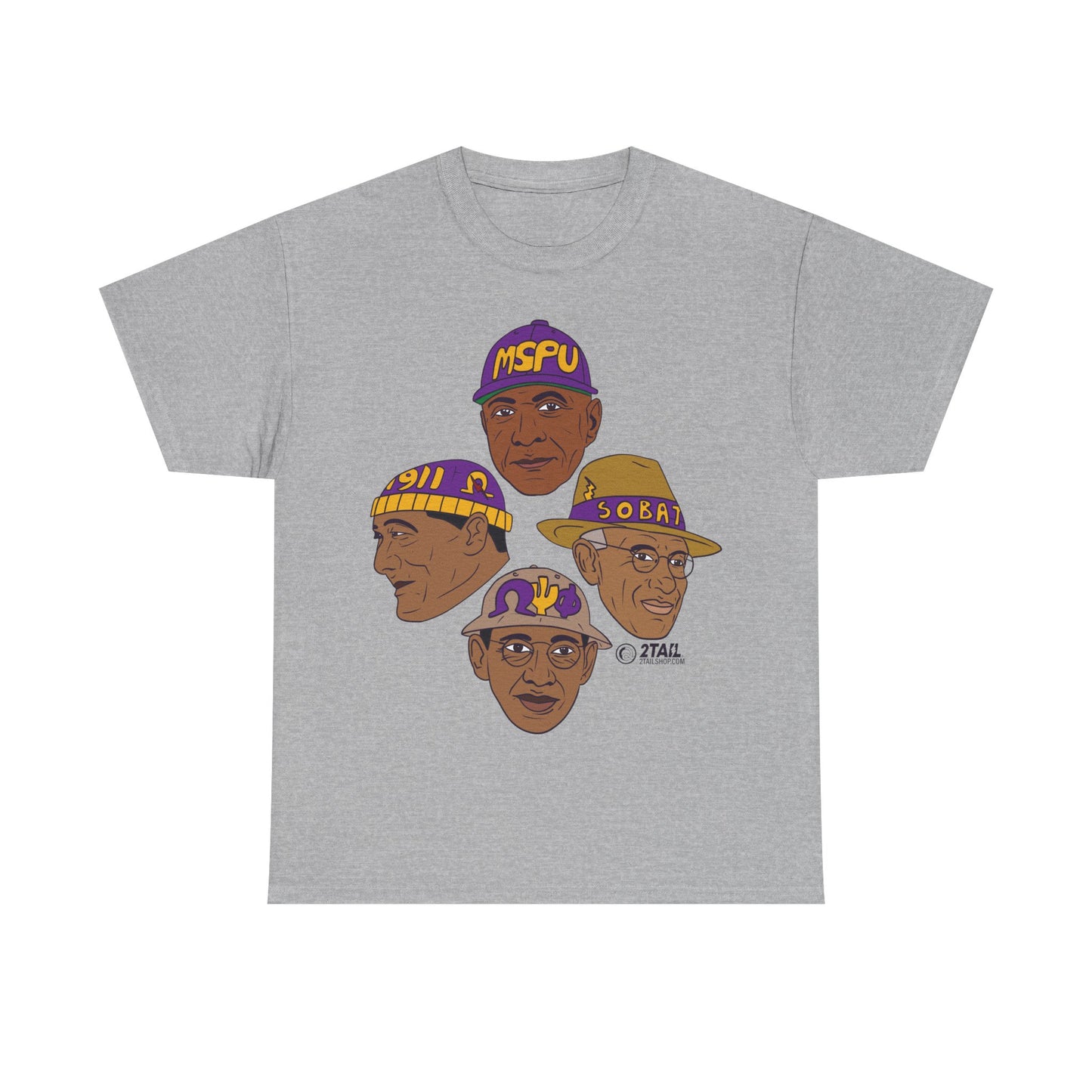 O Most Noblemen of Omega Psi Phi - Unisex Heavy Cotton Tee