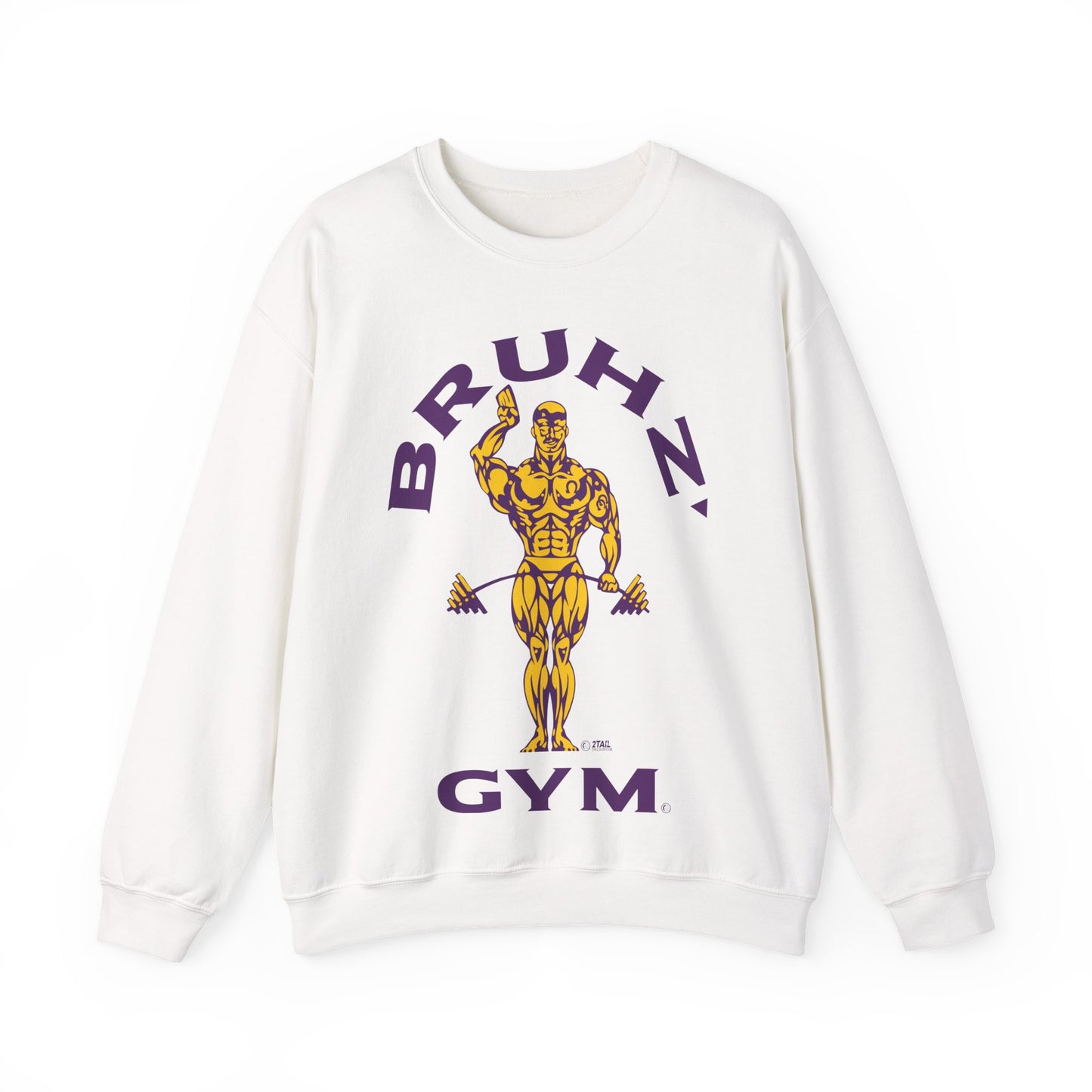 Bruhz' Gym Multi Color - Unisex Heavy Blend™ Crewneck Sweatshirt