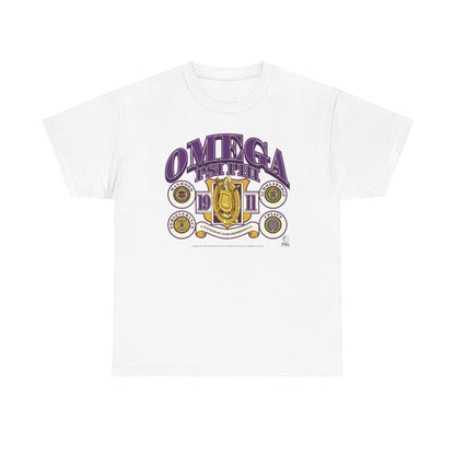FOM Omega Psi Phi - Unisex Heavy Cotton Tee