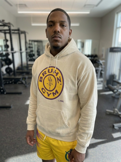 Bruhz' Gym Double Sided Multicolor - Unisex Heavy Blend™ Hooded Sweatshirt