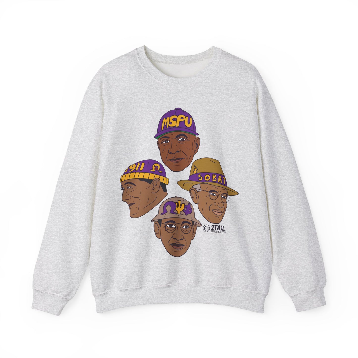 O Most Noblemen of Omega Psi Phi - Unisex Heavy Blend™ Crewneck Sweatshirt