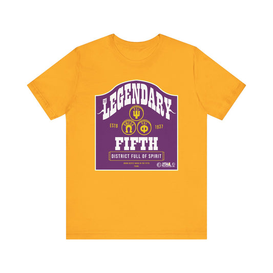 Omega Psi Phi Labeled Legendary - Unisex Jersey Short Sleeve Tee