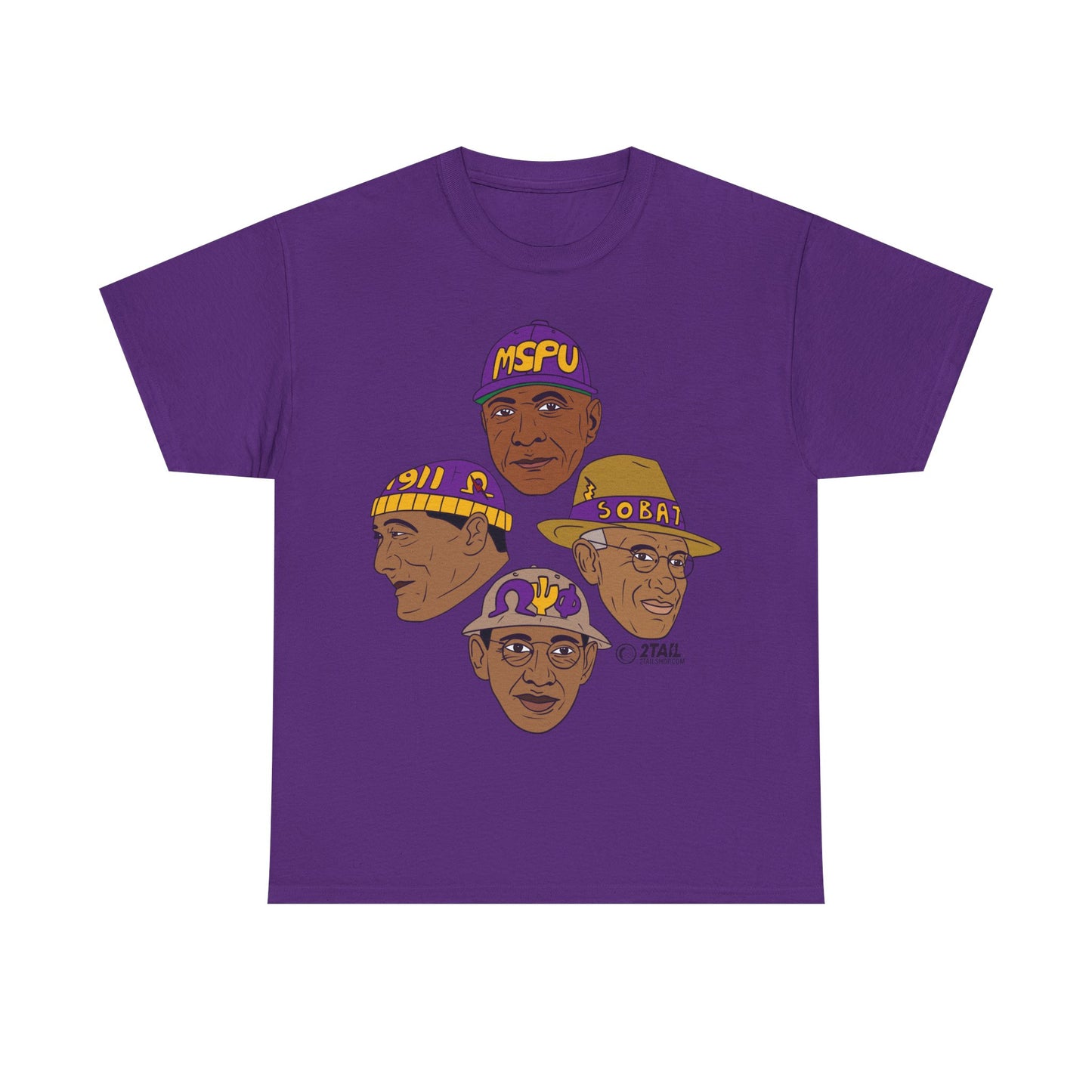 O Most Noblemen of Omega Psi Phi - Unisex Heavy Cotton Tee