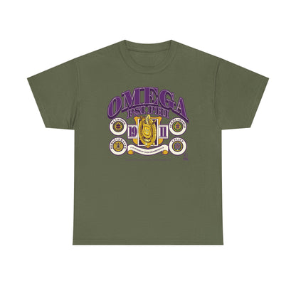 FOM Omega Psi Phi - Unisex Heavy Cotton Tee