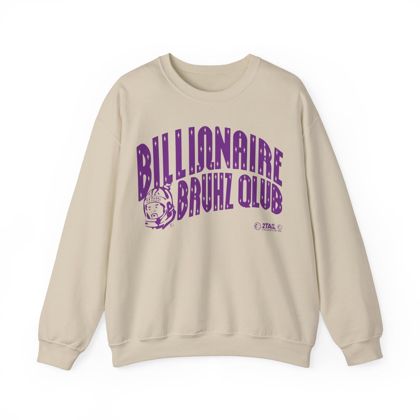 Bruhz Qlub Omega Psi Phi - Unisex Heavy Blend™ Crewneck Sweatshirt