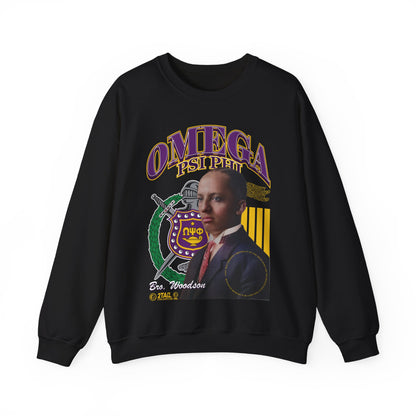 Omega Psi Phi Mr. Carter - Unisex Heavy Blend™ Crewneck Sweatshirt